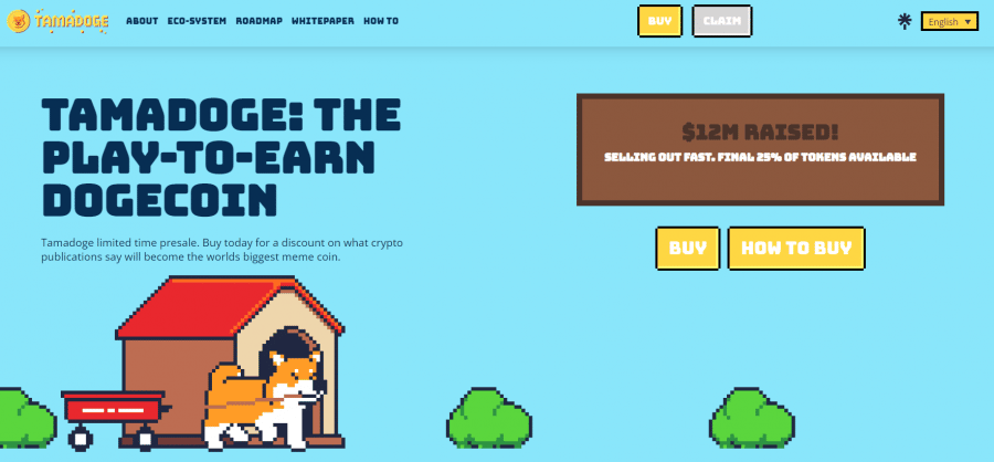 Tamadoge – Best Meme Play to Earn Platform 2022