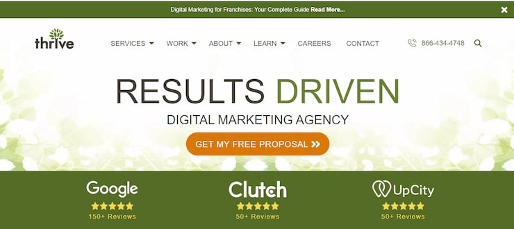 Thrive is an amazing LinkedIn agency with reputation management services