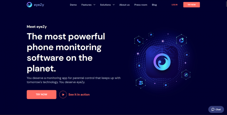 EyeZy website