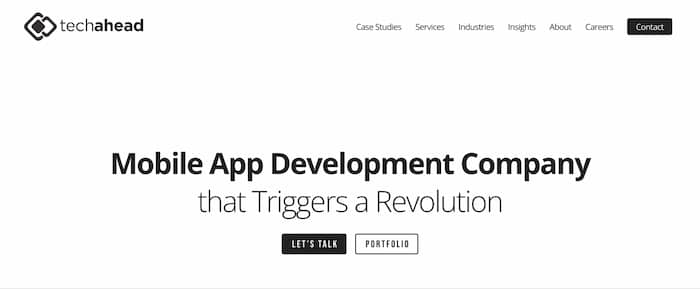 techahead is a leading mobile app development company in Noida