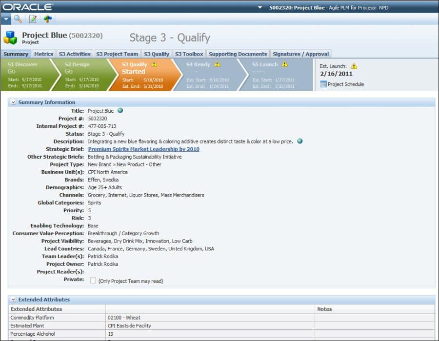 Agile PLM by Oracle