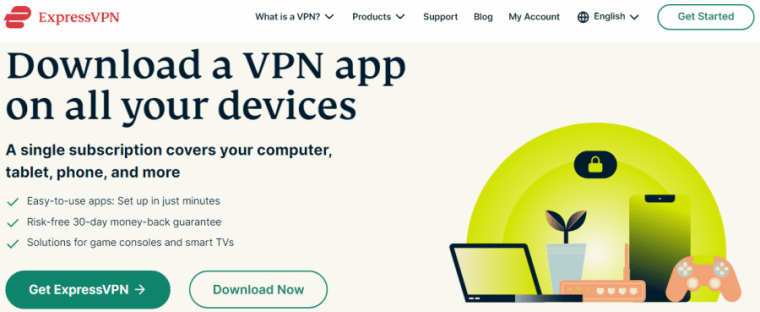 Downloading ExpressVPN
