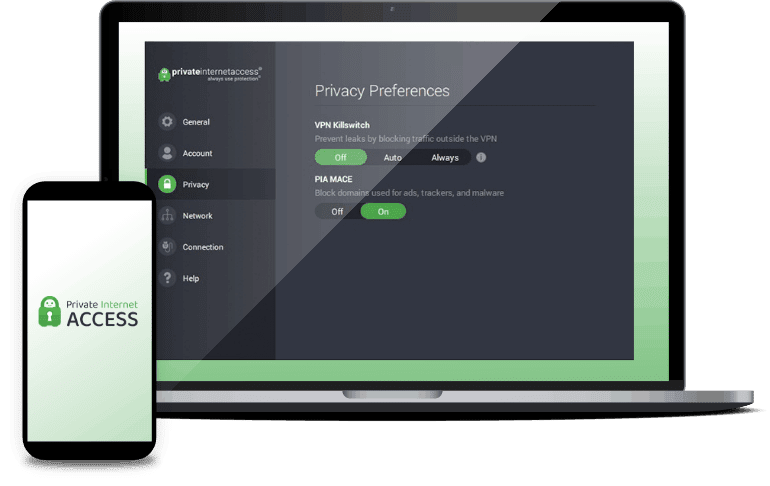 PIA VPN for streaming content on Disney+