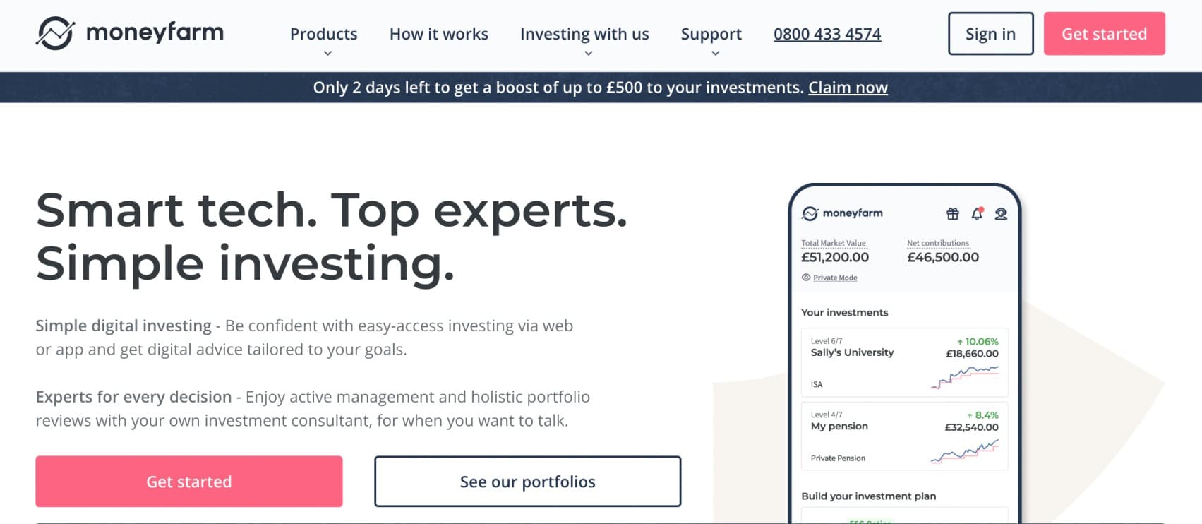 Moneyfarm review