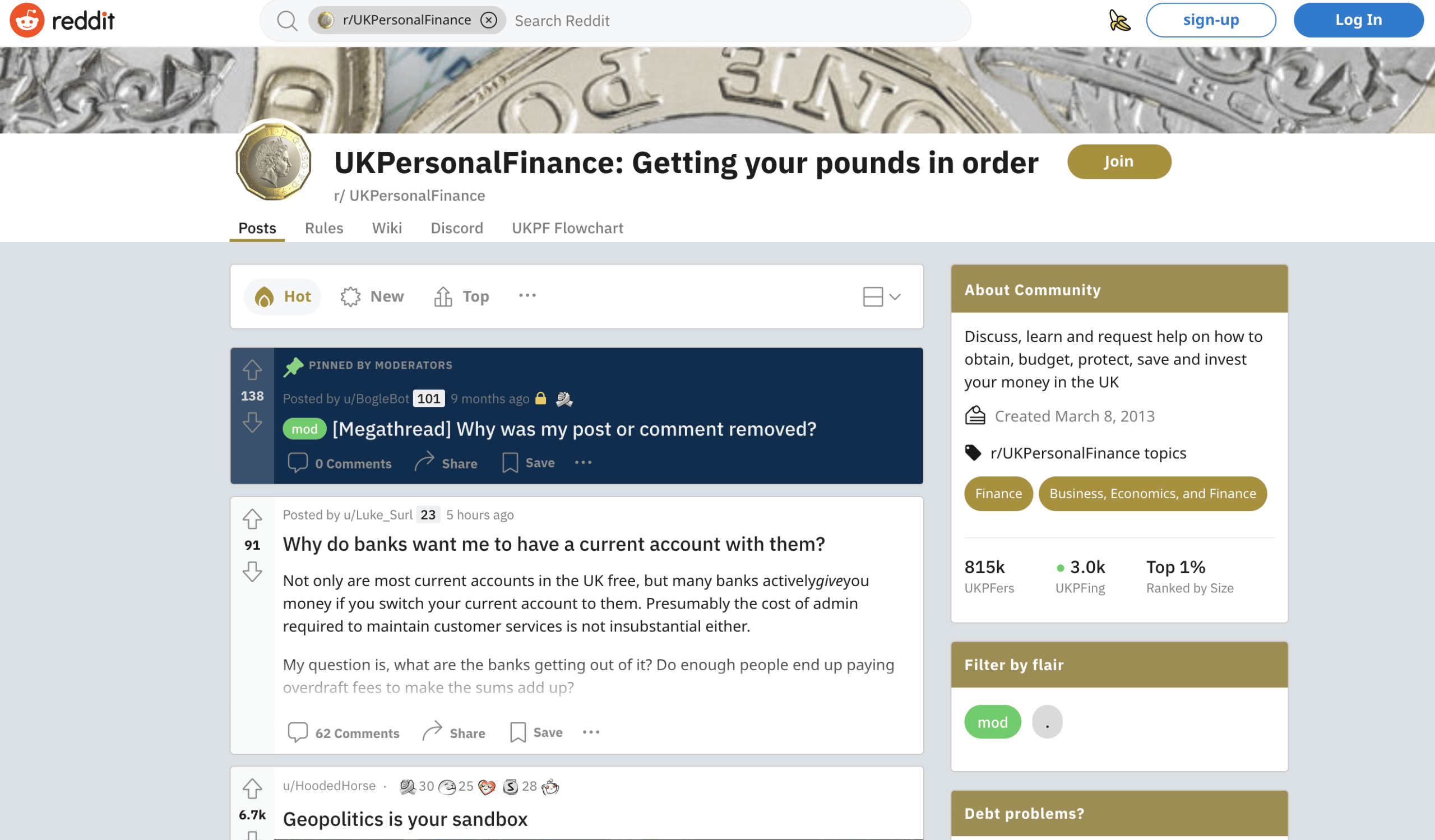 Subreddit UK
