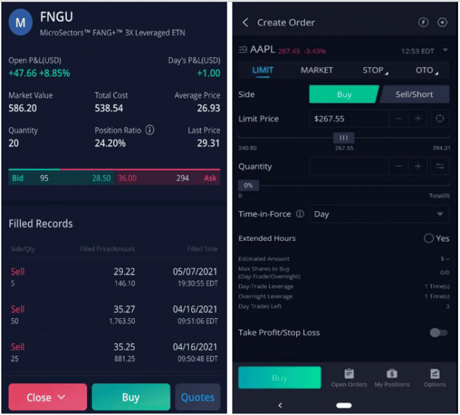 best investment apps webull mobile