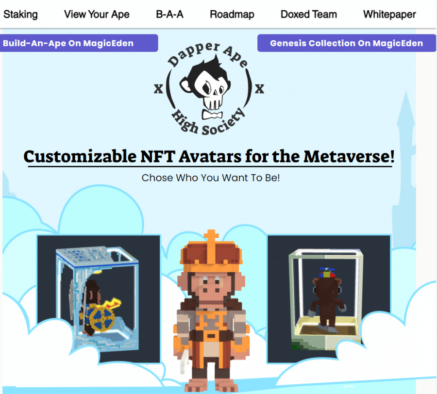 dapper ape society website