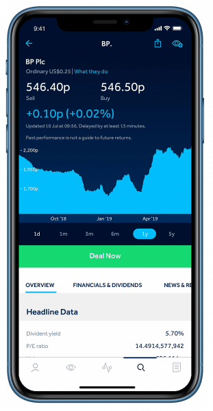 Hargreaves Lansdown mobile app