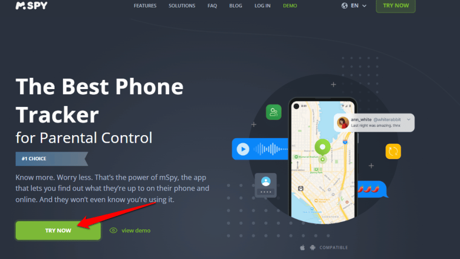 Get mSpy GPS Phone Tracker