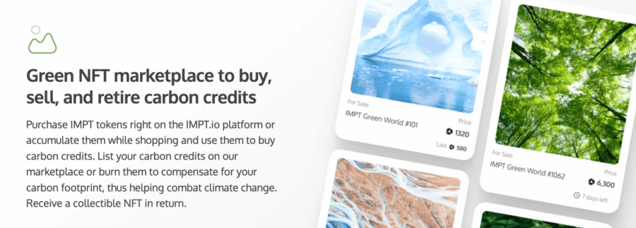 IMPT carbon credits trading