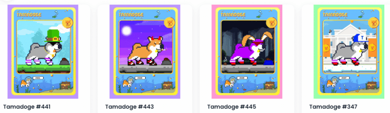 tamadoge rare pets