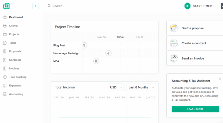 Bonsai Accounting for Mac