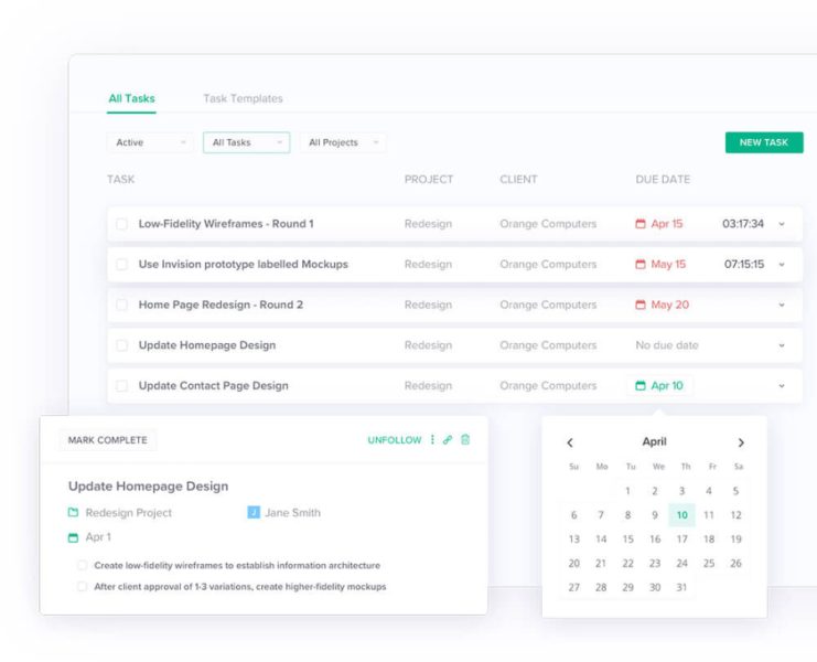 Bonsai | popular task management software for freelancers