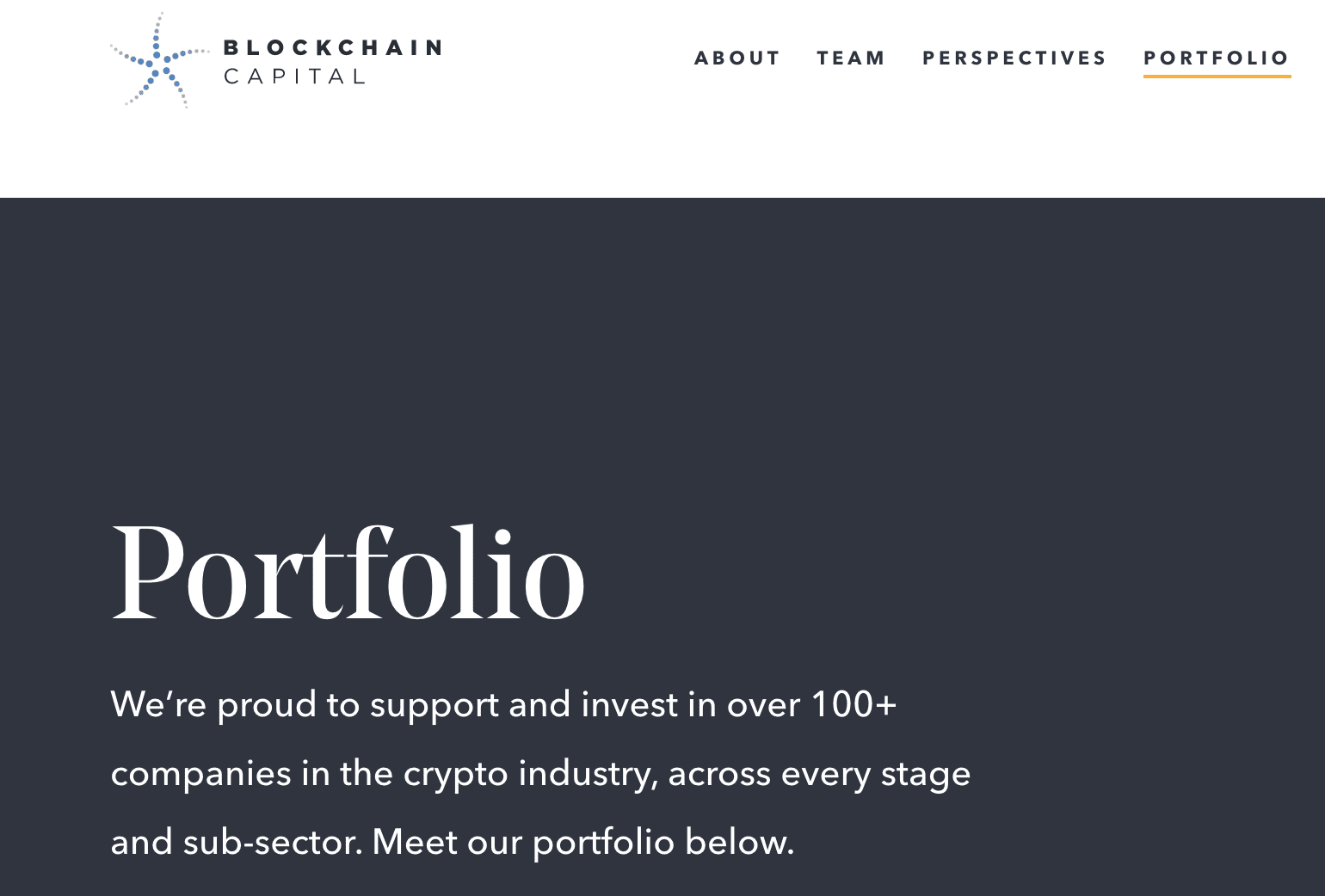Blockchain capital