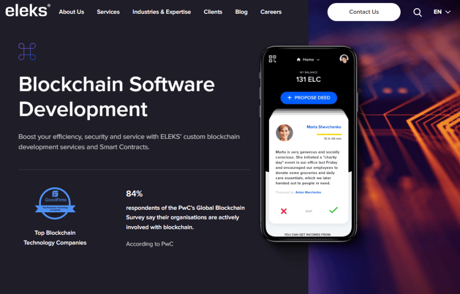 eleks website