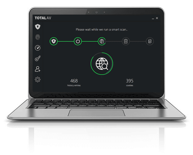 TotalAV's interface | best spyware removal tool