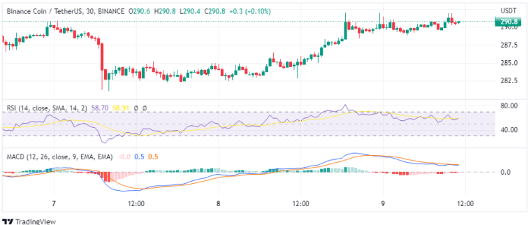 BNB price prediction