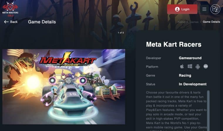 meta masters guild - meta kart