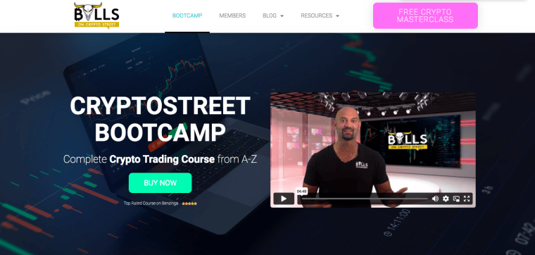 Bulls on crypto street home