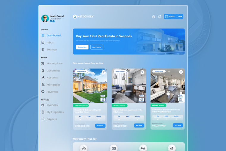 Metropoly NFT Marketplace