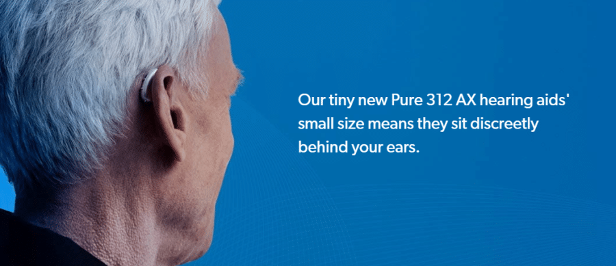 Signia Pure 312 AX | Best hidden Signia hearing aid