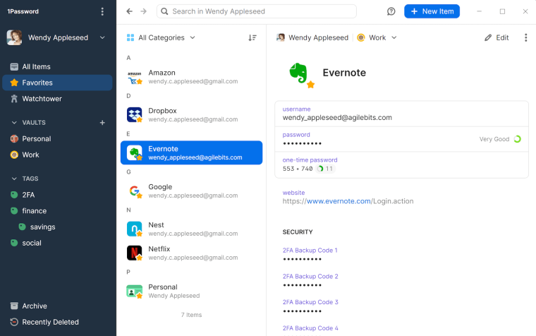 1password | passwords on Android