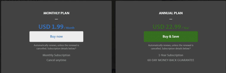 Avira WW Pricing