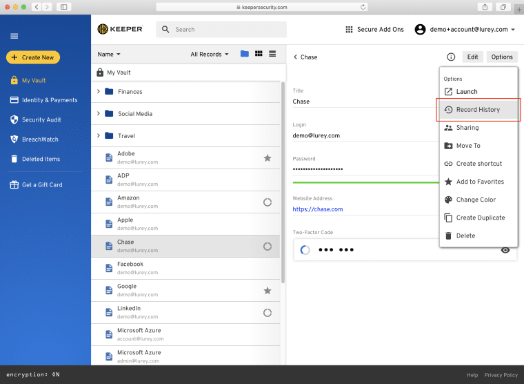 Keeper | best password manager Android app
