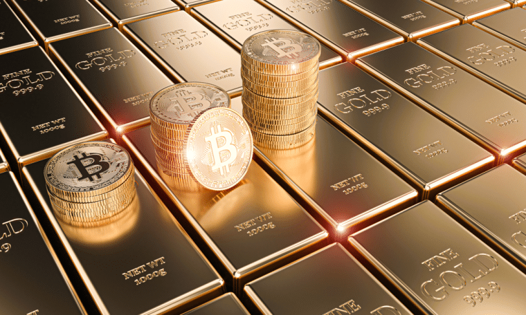 Bitcoin and gold