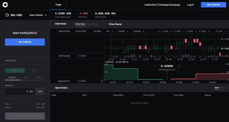 Coinbase skl