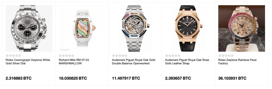 Crypto Emporium watches