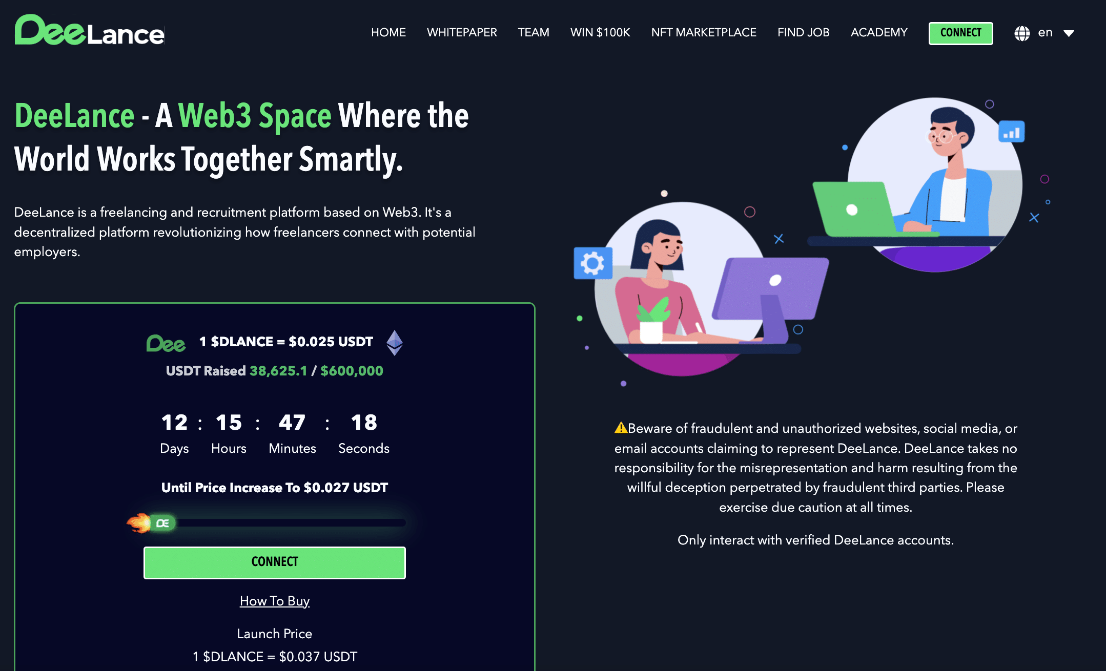 What is DeeLance Token?