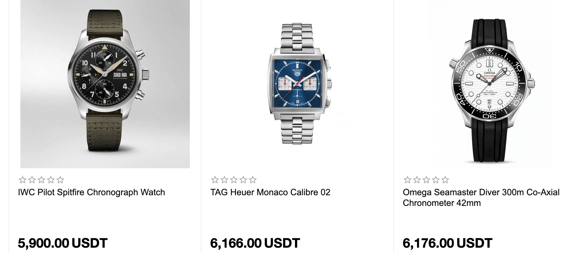 Watches on Crypto Emporium
