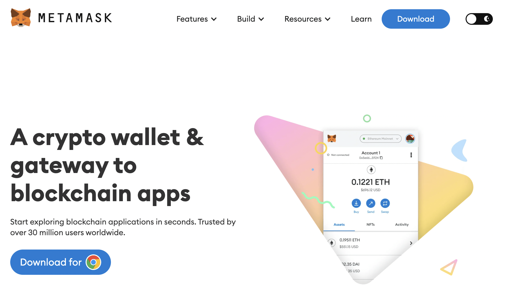 Download Metamask