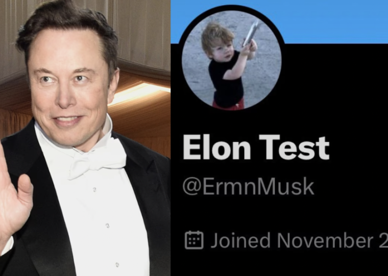 Elon Musk Burner account
