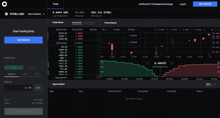 storj coinbase