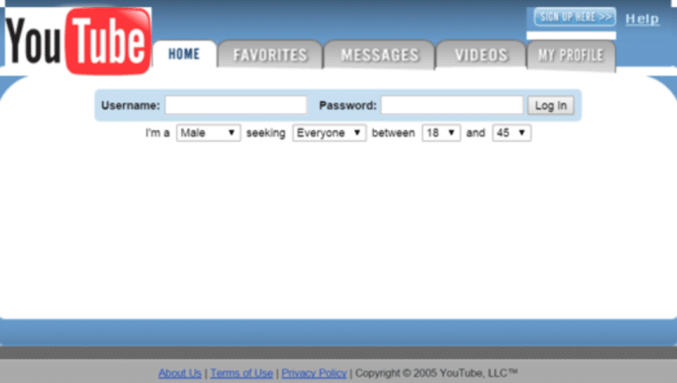 Beta YouTube Launch 2005