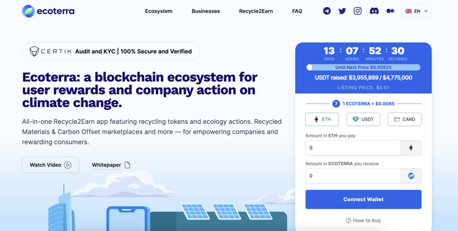 Ecoterra Presale