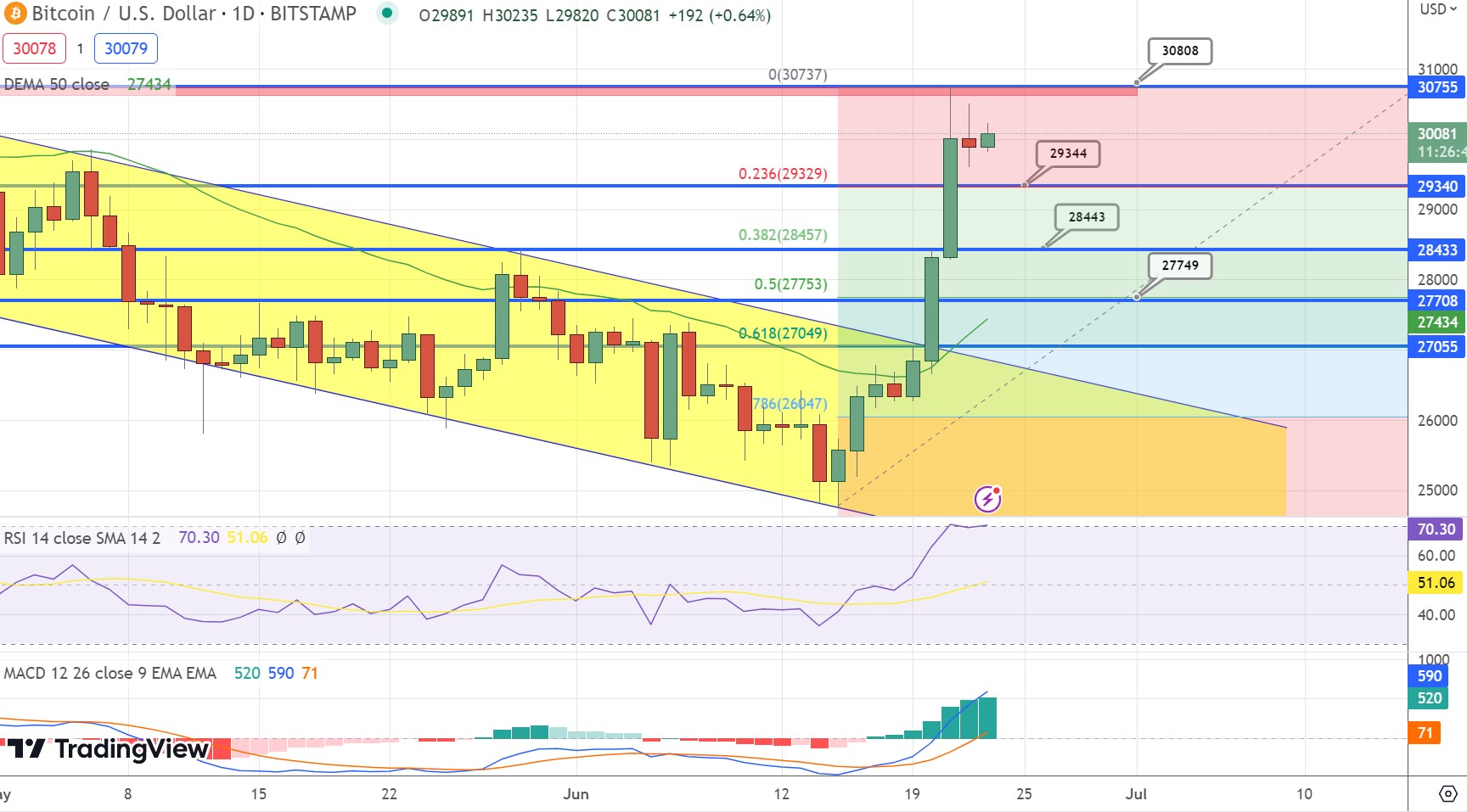 Bitcoin Price Chart