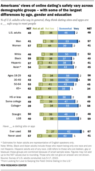 Online Dating Statistics Report On Safety