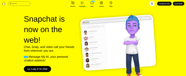 snapchat home
