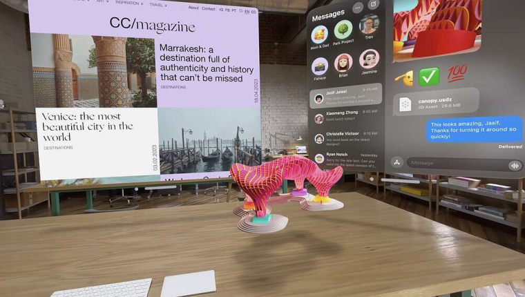 VisionOS for Spatial Computing