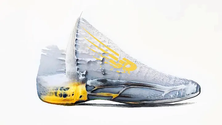 shoe design created by using runway software