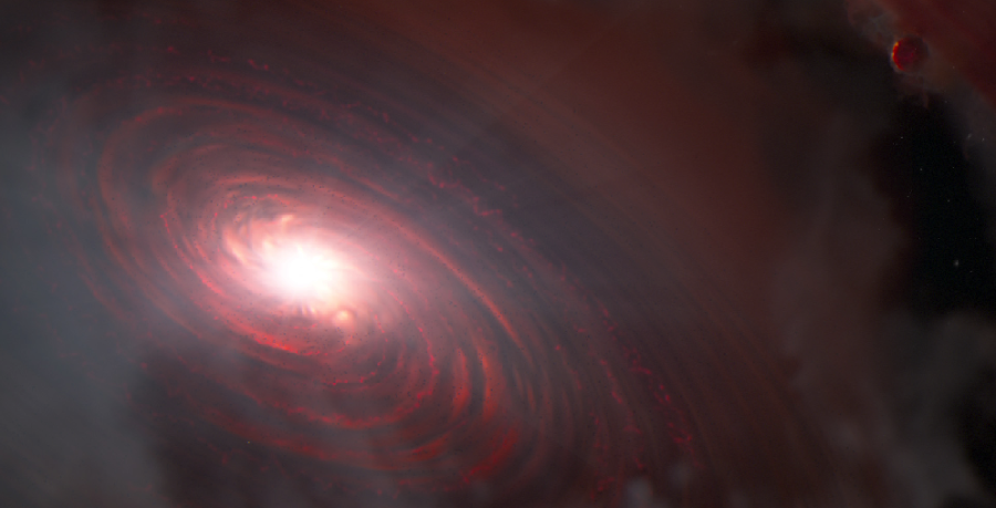 Webb telescope news: PDS 70 Inner Disk (Artist Concept)