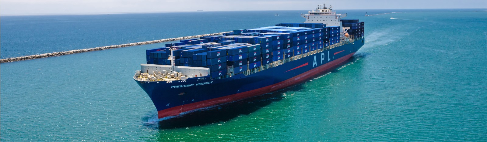cargo ship on ocean