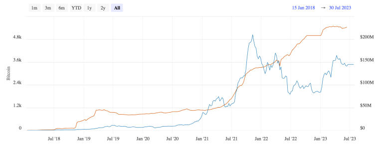 lighting network capacity bitcoinvisuals
