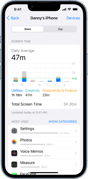screen time apple 