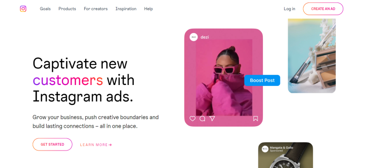 Instagram Creator Studio Main Page
