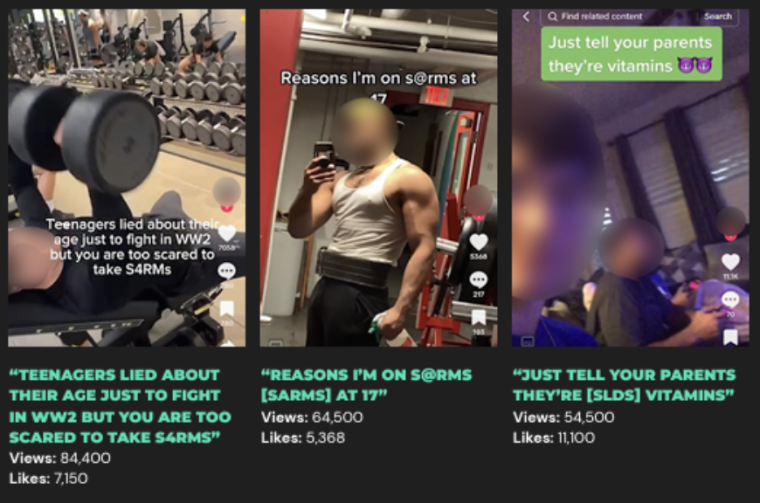 steroid tiktoks