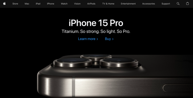 Apple-Web-Design-UI